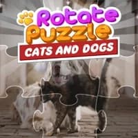 Rotate Puzzle - Cats and Dogs