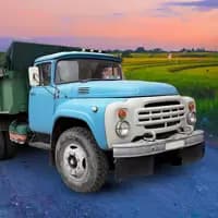 Russian Car Driver ZIL 130